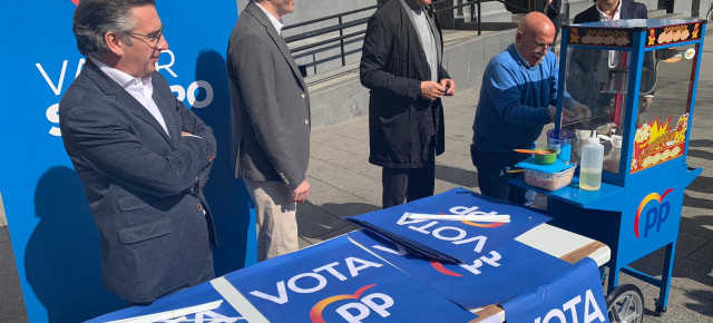 Mesas informativas del PP en Zaragoza