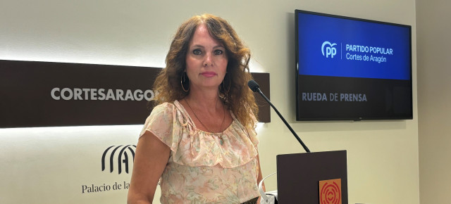 La portavoz adjunta del Grupo Parlamentario Popular, Carmen Herrarte